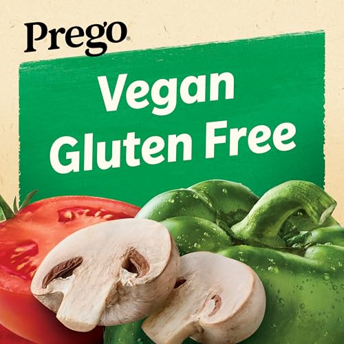 Image of Prego Chunky Mushroom and Green Pepper Pasta Sauce, 23.75 Oz Jar (Case of 6)