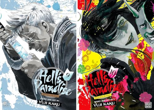 Image of Hell's Paradise: Jigokuraku Complete Vol. 1-13 Collection 13 Book Bundle Set by Yuji Kaku Plus 5 Kokuyo Campus Notebooks of Spy x Family Limited Edition