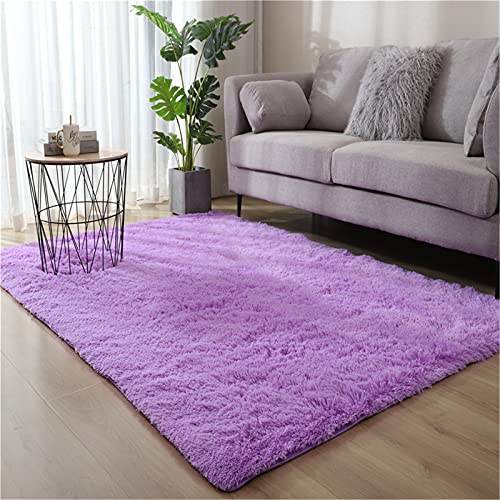 Ultraweicher Teppich FüR Wohnzimmer, Rutschfest, GroßE Shag-Bereichsteppiche, Esszimmer, Zuhause,...