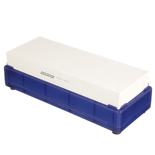 Miniatura 2 de Norton Piedra de afilar afiladora japonesa con piedra de grano 4000 y soporte para afilar