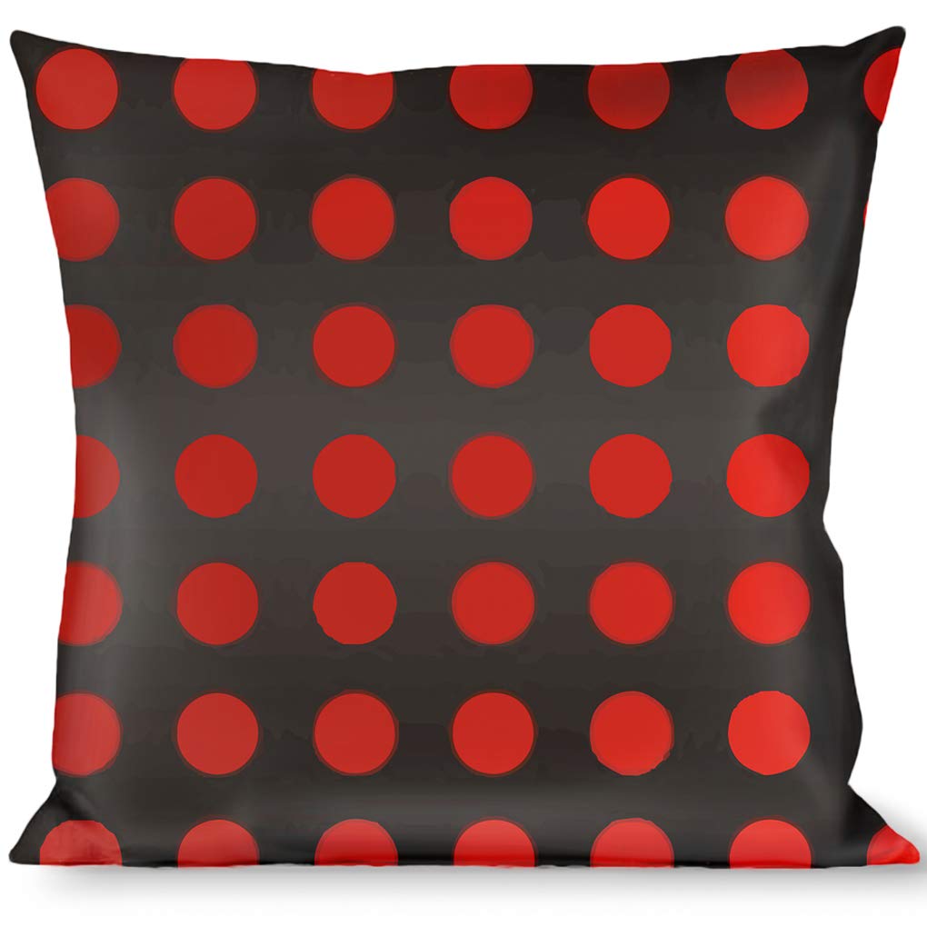 Couvre-lit en boucle avec taie d'oreiller motif pois pour lit double