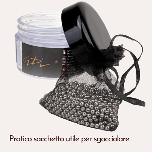 Reinigungskugeln aus Edelstahl - 1000 Kugeln zur effektiven Reinigung von Karaffen, Flaschen, Babyflaschen und Gläsern - Wiederverwendbar mit Aufbewahrungsbox