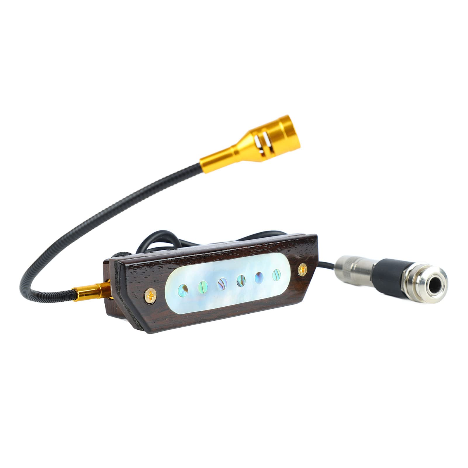 Pickup per chitarra acustica a doppia bobina Pickup elettrico Pickup Premium Materiale in palissandro Eccellente qualità del suono Easy Installazione per chitarristi elettrici