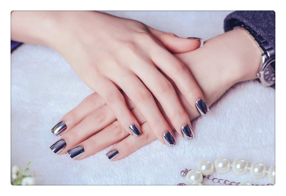Uñas Falsas Tendencia De La Moda Uñas Falsas Cortas Desgaste De Pegamento De Uñas Terminado Uñas Falsas Uñas En Caja Arte De Uñas