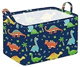 ACMUUNI Rectangle Gift Shelf Nursery Storage Basket Laundry Hamper Storage Box and Bins for Home Clothes with Handles