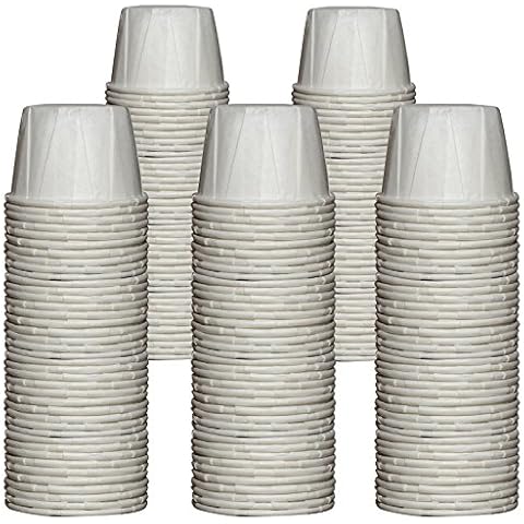 Multi Savings Pack, 200 Caretex Wax Paper Medicine Disposable 28ml Pill Pots Cover