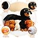 Imagen de Honoson Set de Perros de Peluche Suaves Juguetes de Animal de Perro de Peluche Criador de Mamá con 4 Cachorros de Felpa Lindos para Niños Niñas Regalos de Cumpleaños Recuerdos