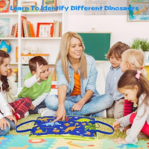 Toddler Busy Board, Montessori Sensory Board Toys, Preschool Toddler Activities Educational Travel Toy Learning Fine Motor Basic Dress Skills, Toys Gifts for 1 2 3 4 Year Old Boys Girls 6 51M7rmKunbL. AC