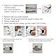 Fanton 23713-32 Datendose RJ45 UTP 180° Cat.6 werkzeugloses Crimpen mit Adapter für Platten und Halterungen BTICINO LIVING LIGHT/INTERNATIONAL