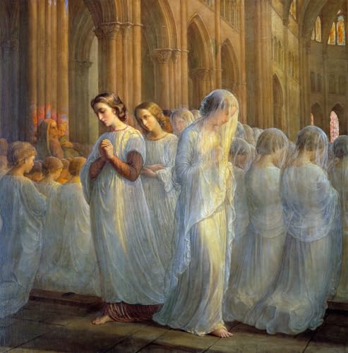 Toile Louis Janmot Première Communion pour une décoration salon élégante