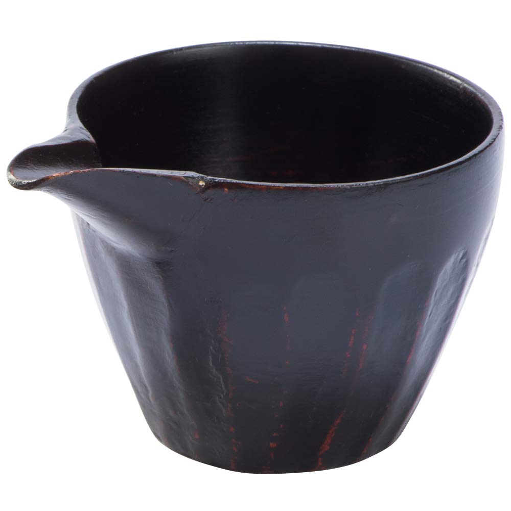 Amazon.co.jp: 山下工芸(Yamashita kogei) 木製片口 曙 W11.5×D9×H6