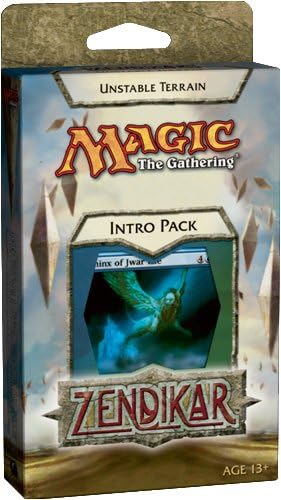 Magic the Gathering - MTG: Zendikar Theme Deck - Intro Pack: Unstable Terrain (Blue/Green)