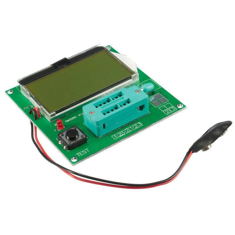 1PC All-in-1 Component Tester Transistor GM328 LCD Display Meter Cymometer Square Wave Generator