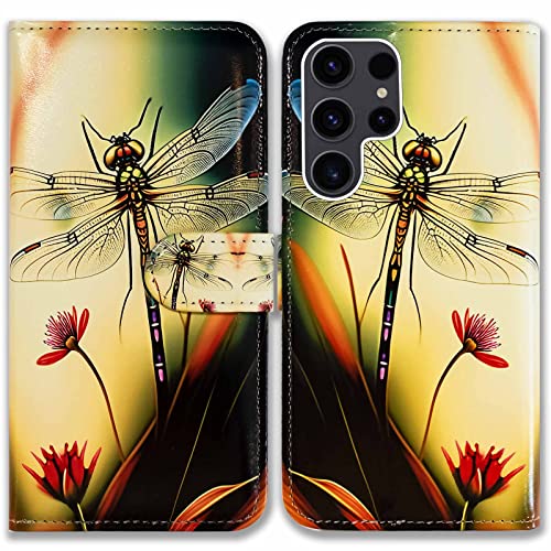 Étui Samsung S23 Ultra Bcov pour protéger l'écran des rayures avec fente cartes et cuir
