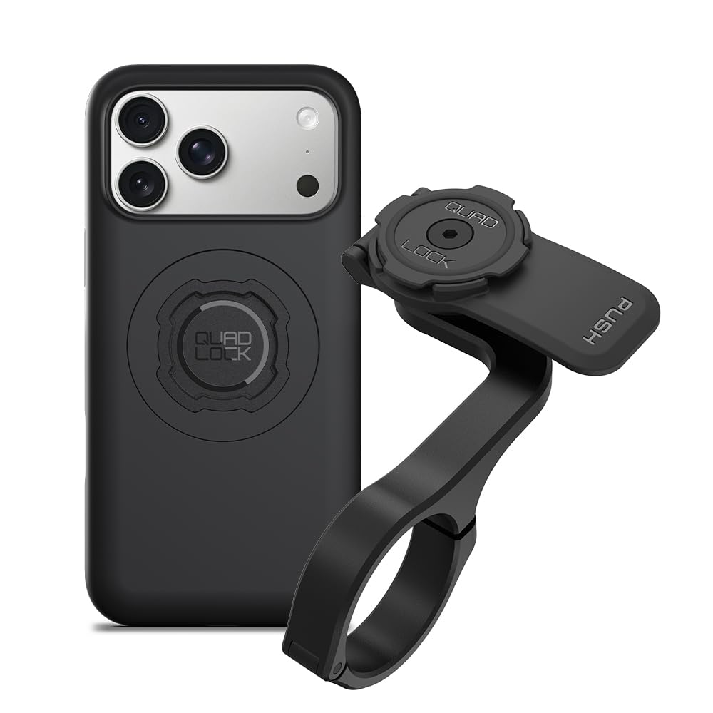 Quad Lock Out Front PRO uchwyt na kierownicę rowerową V2 z MAG etui na telefon iPhone 17 Pro Max