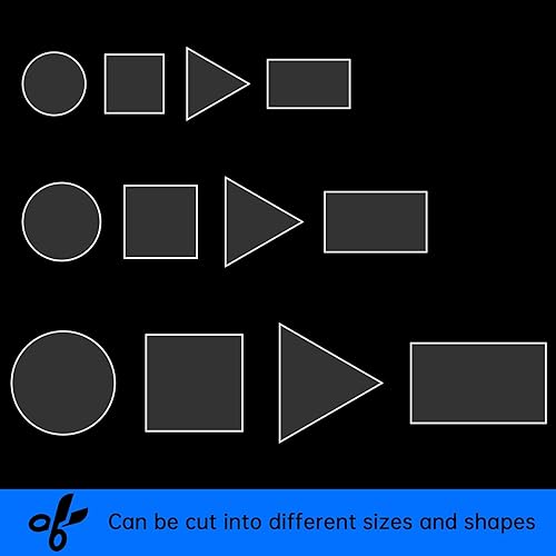 Miniatura 7 de Parachoques de puerta de gabinete cortables de 2 pulgadas, almohadillas autoadhesivas insonorizadas para muebles, almohadillas antivibración, para