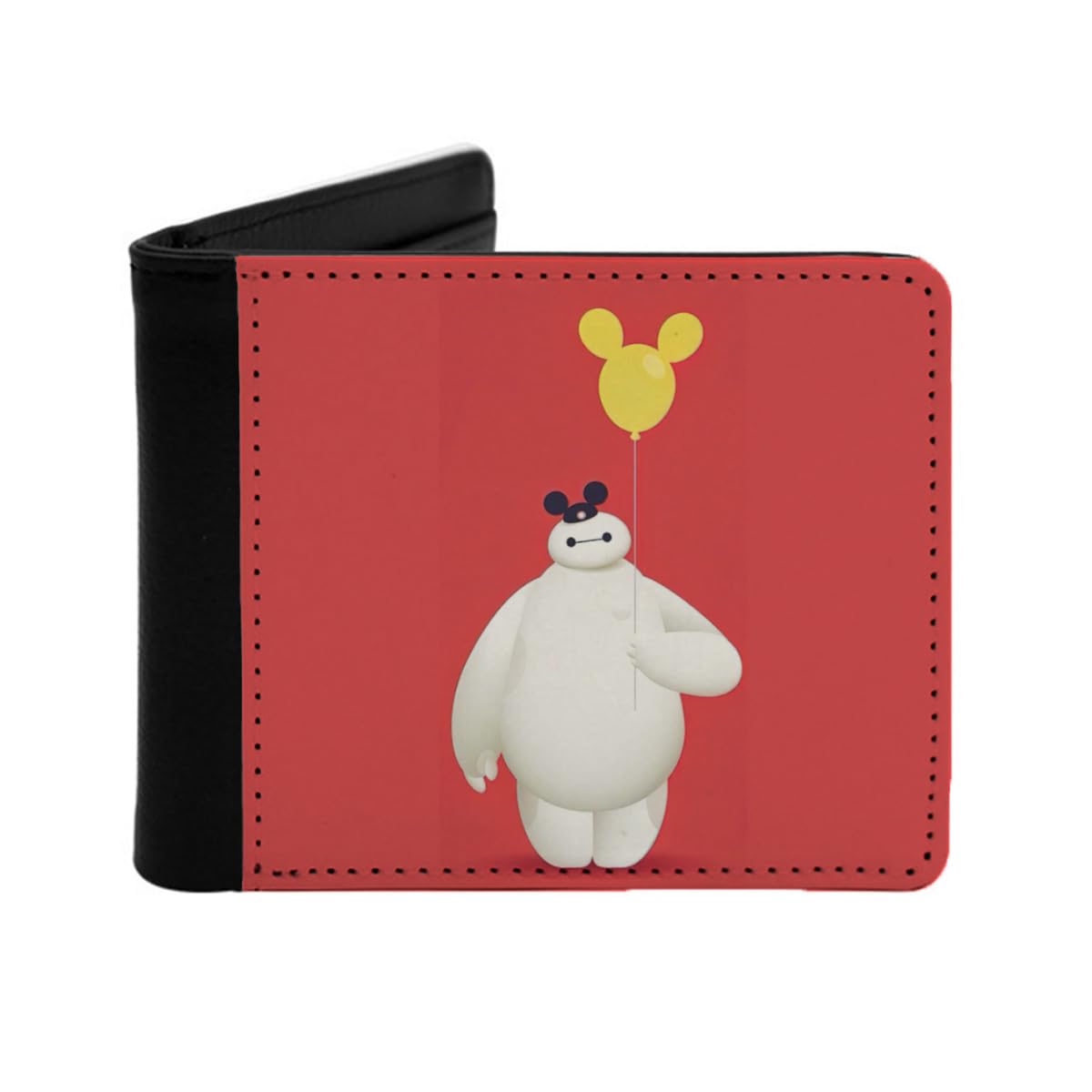 Amazon.co.jp: ベイマックス 財布 メンズ 二つ折り PUレザー 二つ折り