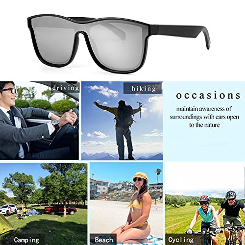 sol Bluetooth inteligentes | áudio inteligentes com fones ouvido abertos | Óculos inteligentes para