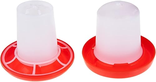 balacoo 1 juego de plástico de alimentación automática para Comida, codorniz de codorniz, comedero de agua de aves de corral, pollo, recipiente de