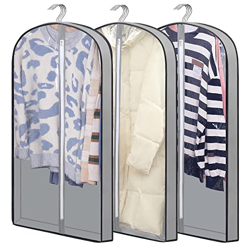 laeeyin Garment bags Suit cover bags for hanging clothes 100cm