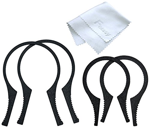 Fotasy FW-4982 Filter Removal Wrench Tool Set Kit for 49-82mm Camera Lens Filter (Black)