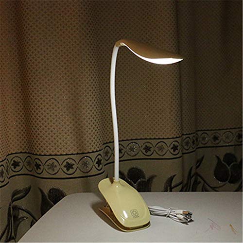 Preisvergleich Produktbild Clamp-On Base Led Tischlampe Für Studenten, Schwanenhals Nachttisch Schreibtischlampe, Augenschutz, Geeignet Für Schlafzimmer Home Wohnzimmer Arbeitszimmer Lesen