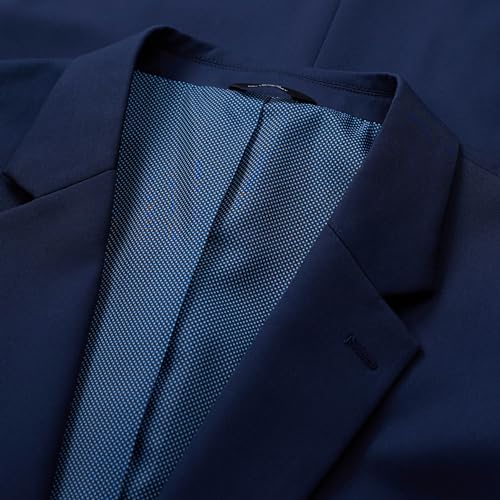 Image of Haggar Mens The Active Series Classic Fit Gabardine Blazer (Regular and Big and Tall Sizes)