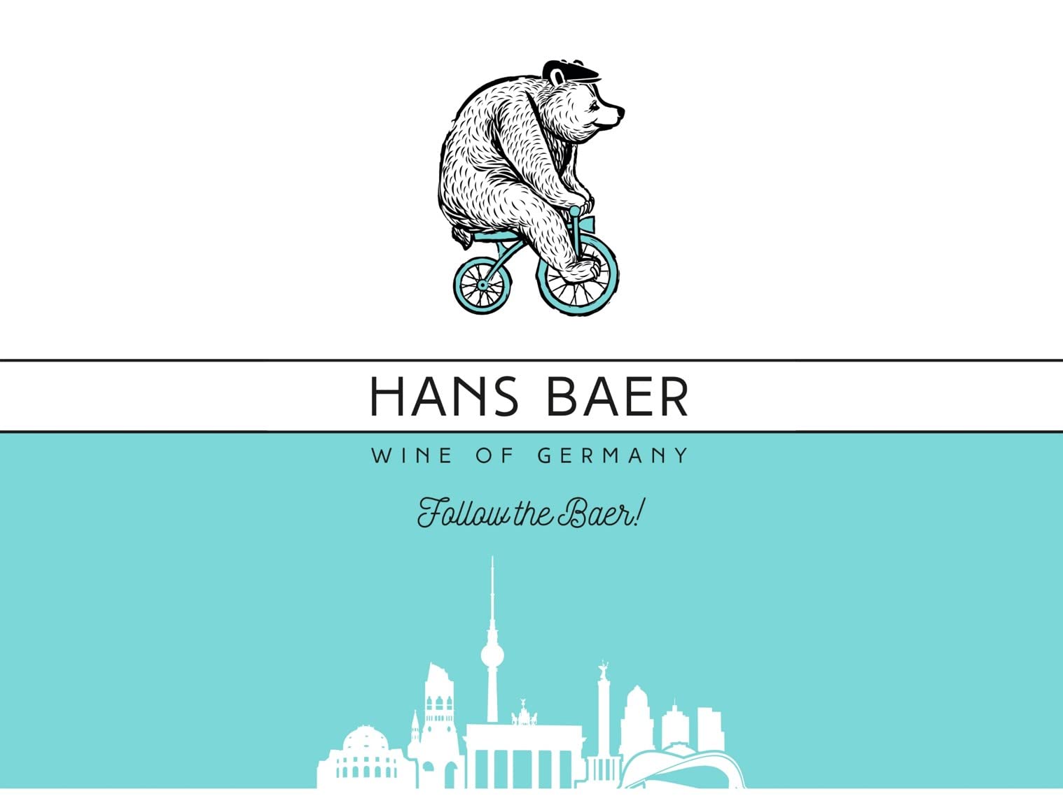 Hans Baer - Riesling désalcoolisé - Vin blanc sans alcool (6 x 0,75 L)