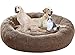 ping bu lit pour Chien Anti Stress XXXL,Tapis Chien Lavable Coussin Chien XL Moelleux Orthopedique,Puppy Love antidérapant Paniers pour Chiens Convient aux Chats,Chiens Grande (110cm,Marron)