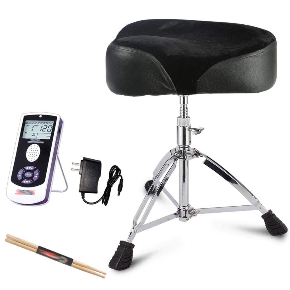 WEIYV-Barstools,bar Chair Saddle Screw Lift Drum Stool Drum Drum Stool Drum Drum Stool Children's Drum Stool Adult Universal Drum Stool Can Lift Bold Heightening (Color : Stick, Size : 45-68cm)