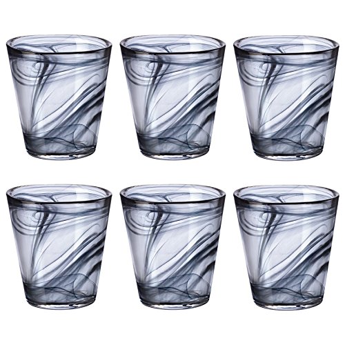 Bormioli Rocco Capri bicchiere di vetro con motivi...