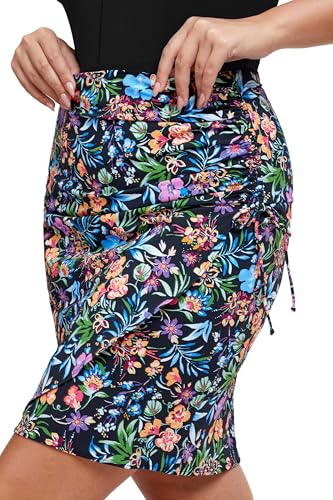 Profile by Gottex Women's Modest Surplice Tie-up Skirt4