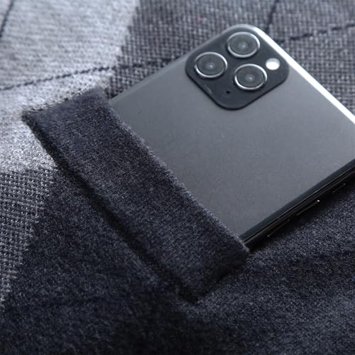 Mens Argyle Button Up Sweater Vest Diamond Knit V Neck Sleeveless Retro Classic Pullover Style Casual Business Vests3