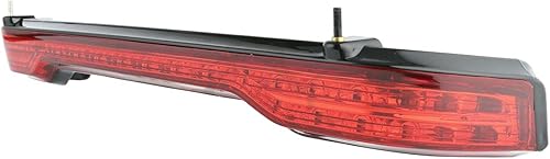 Miniatura 2 de TCT-MOTORPARTS King Tour Pack - Lámpara trasera para Harley Road Tri Glide 2014-2025 FLHTCU, FLHTCUL, FLHTK, FLHTKL, FLTRU FLHTCUTG Rojo 2018 2017