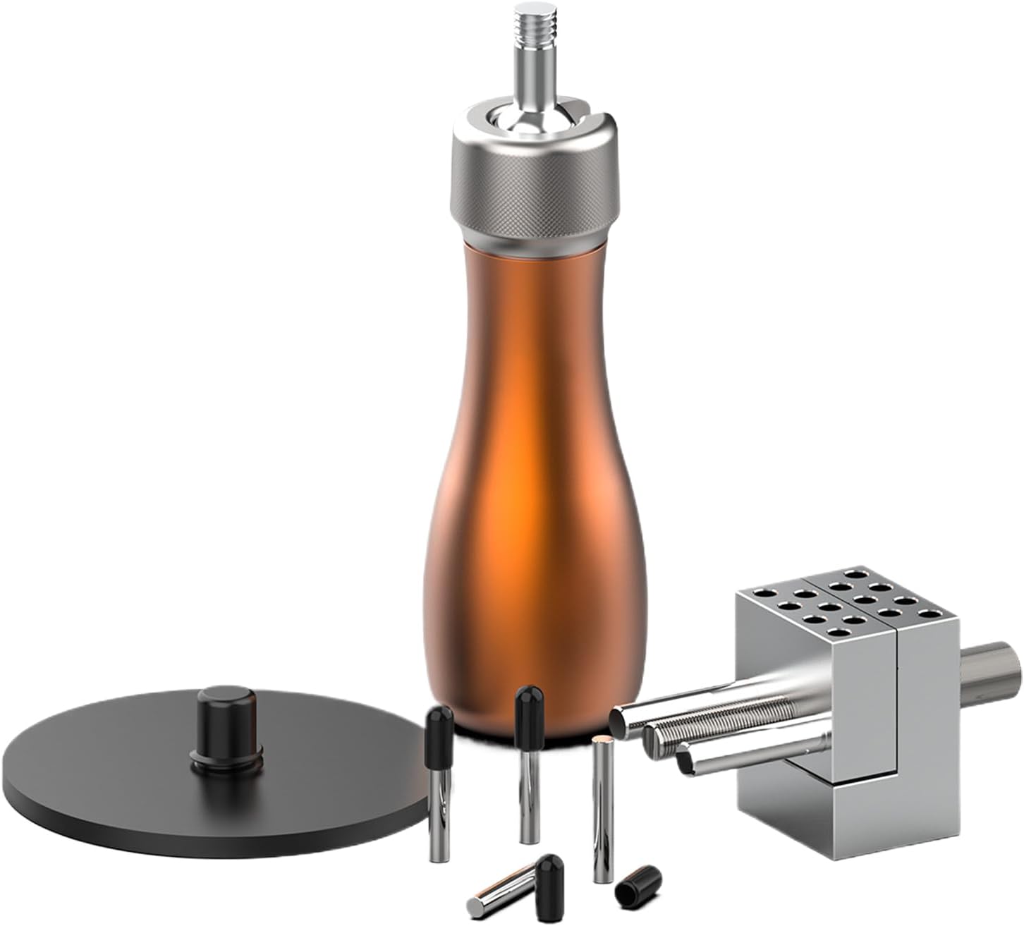 Mini Table Vise Clamp, Portable Handheld Workstation with Adjustable, Small Bench Tool with Non Slip Base, Precision Holder for Model Jewelry Making Woodworking, 2.36×2.36×6.1 Inches