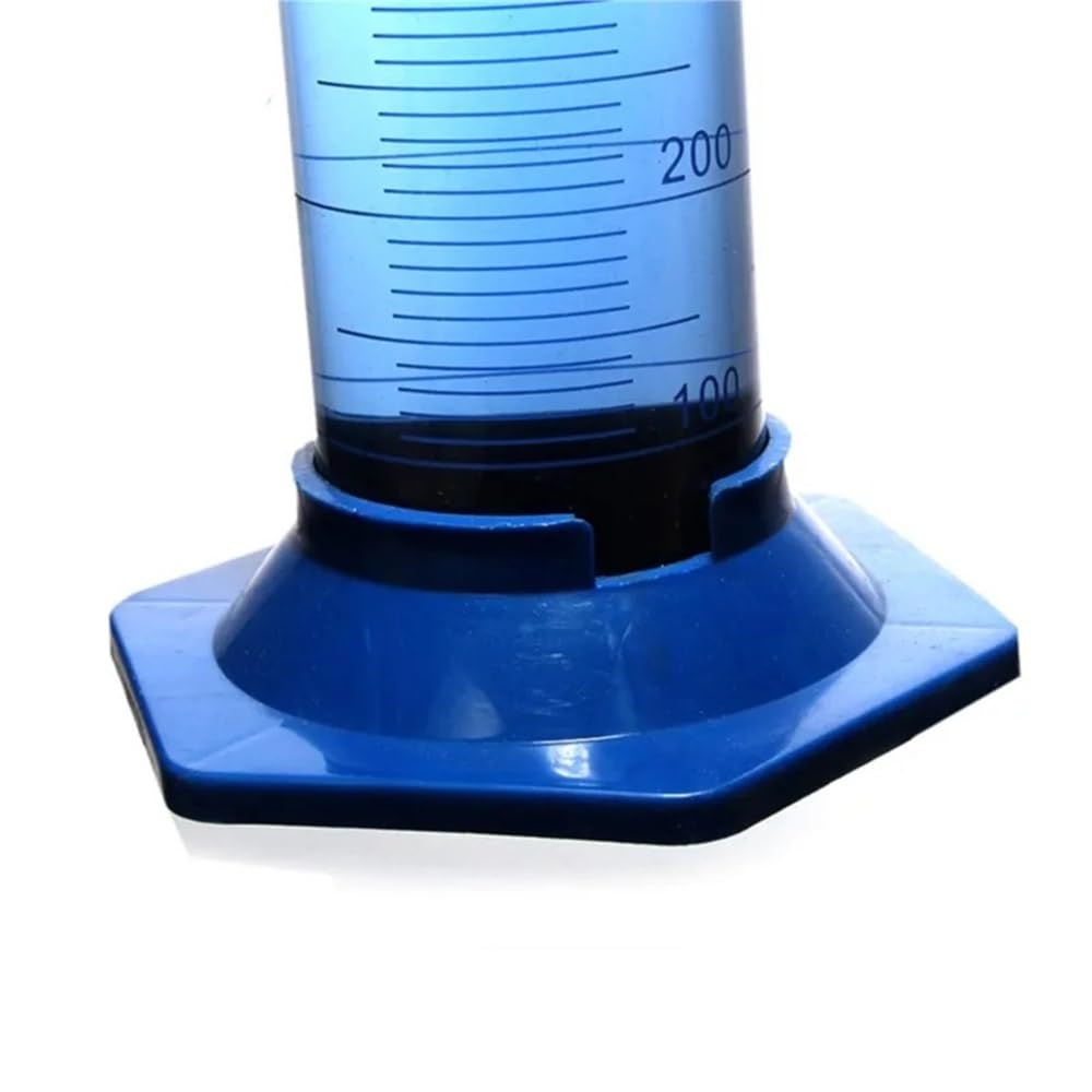 Cilindro graduato da 1000 ml con beccuccio e graduazione con base esagonale in plastica, attrezzatura da laboratorio Attrezzature da laboratorio