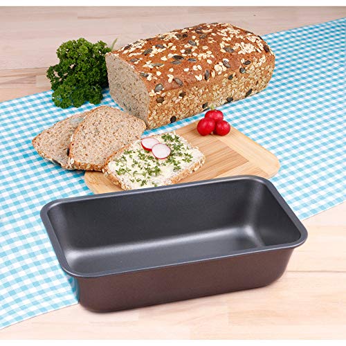Foto von c|h|g Set 263-02 Kasten- und Brotbackformen, 2er-Set Made in Germany, hochwertige Ilag Special 2-Schicht Antihaftbeschichtung, 250°C hitzebeständig