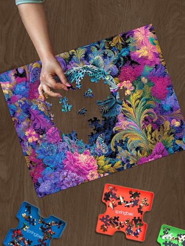 Springbok Paisley Panther Bloom Rompecabezas de 1000 Piezas para Adultos - Póster Incluido - Piezas de Corte Único - Hecho en USA miniatura 6