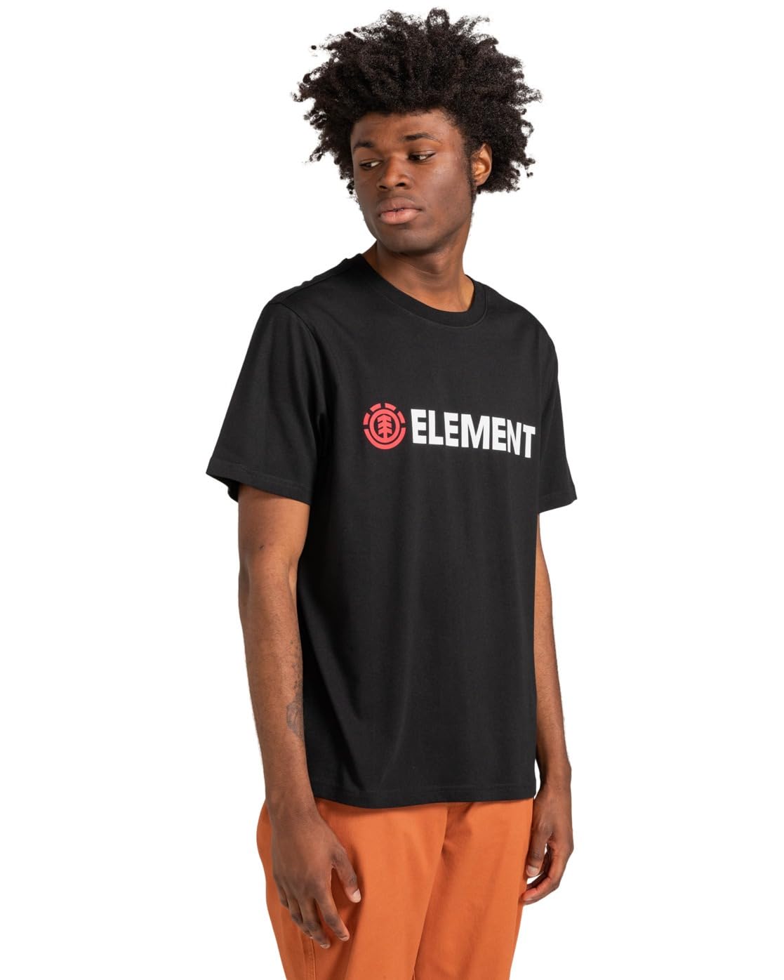 Element Blazin - Short Sleeve T-Shirt - Men - Black.