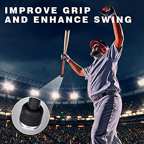 Champkey Premium Choke Up Rings 4-Pack For Youth Baseball, Softball And Tee Ball (Black) #TOP4