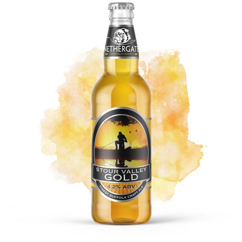 Nethergate Stour Valley Gold | 4.2% ABV | Craft Ale Beer | 500ml, 12
