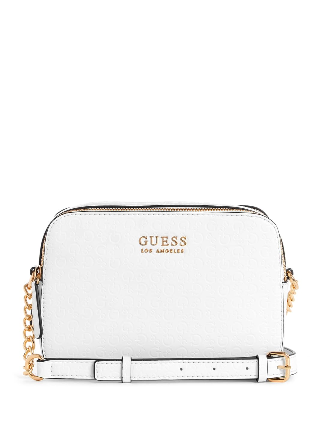 GUESS Factory Kolt Logo Double Zip Mini Crossbody