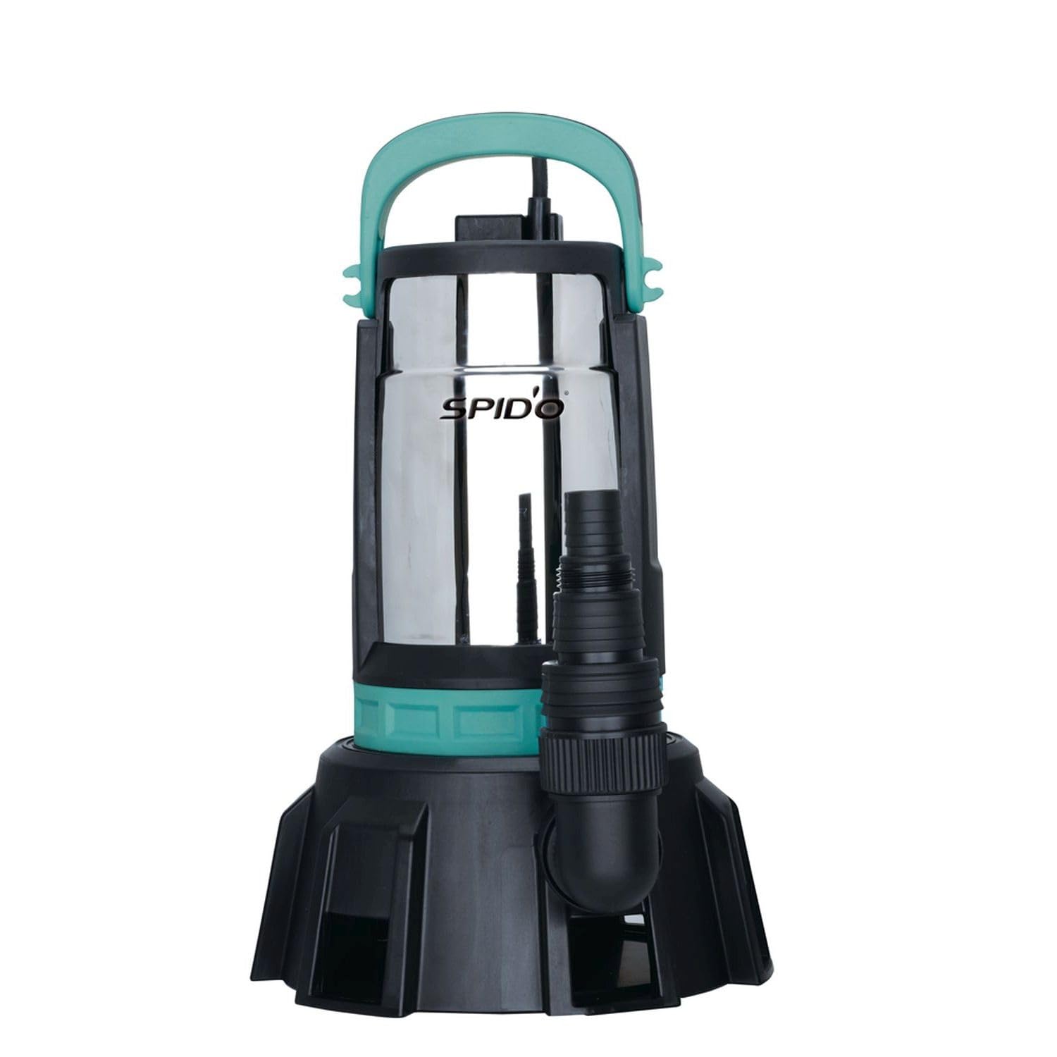 Pompe d’Évacuation Eaux Chargées Spid’O SPICONCEPT ECA 550 - Flotteur AquaSensor - 550 W - Débit 15 m³/h - Passage 35 mm