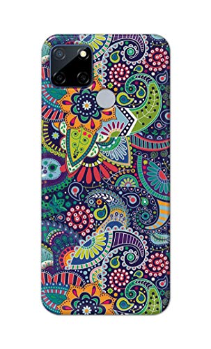 Image of Printed Hard Back Cover Case for Realme C12 Back Cover (Miraculous Patterns) -1803