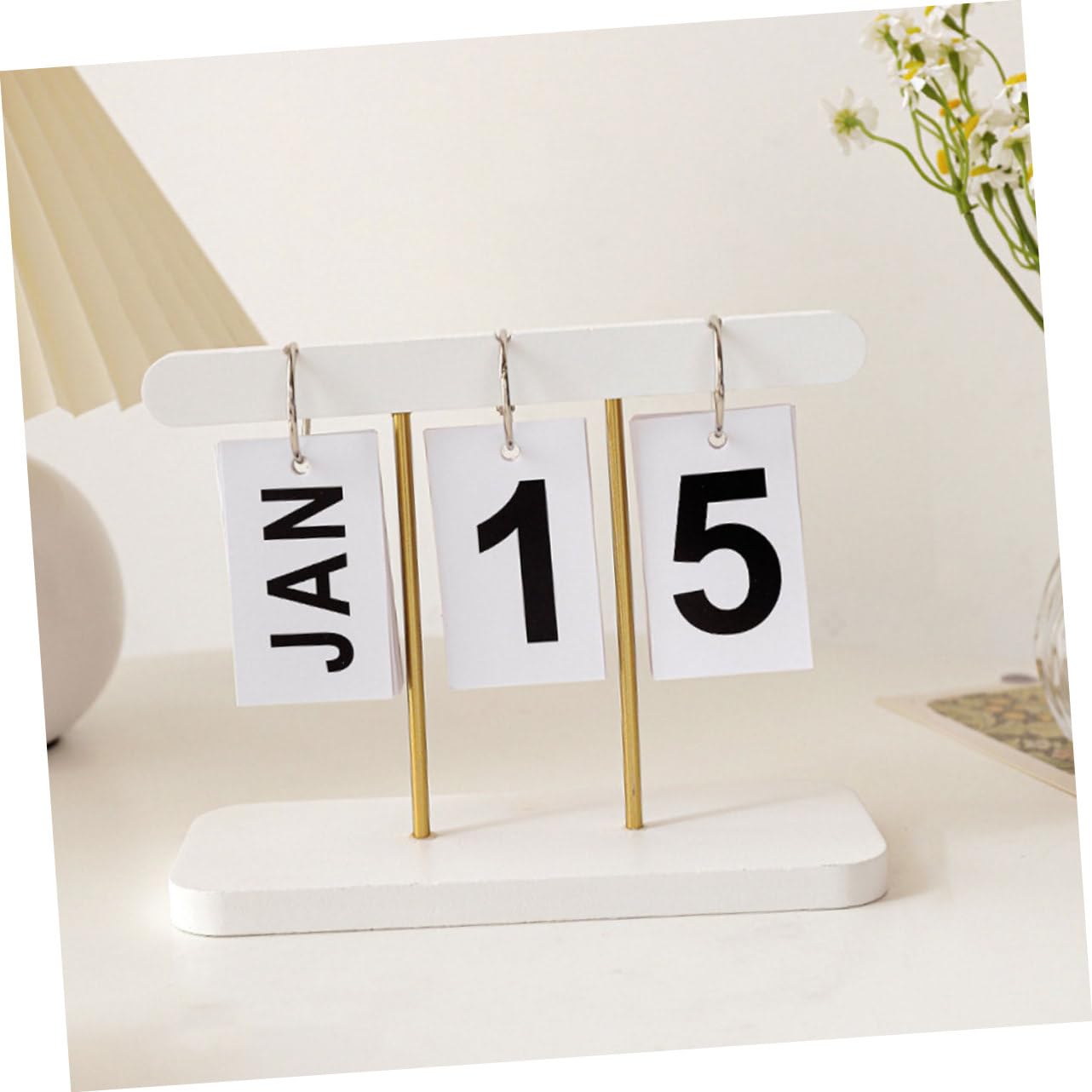 SEWACC 4stücke Tischkalender Für Schreibtisch Wiederverwendbarer -kalender Im Modernen Design Und Dekoration Für Zuhause Oder Büro Für