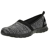 Skechers EZ Flex 3.0 Swift Motion Womens Slip On Sneakers Black 9