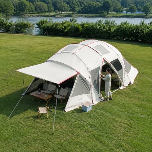 Carpa para 14-36 personas, doble capa, resistente al clima miniatura 6