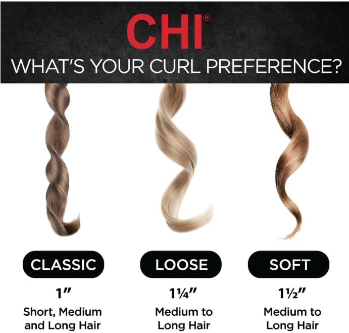 CHI Multi-Wave Styler, Hair Waver With Adjustable Barrel For Customizable Waves, Reduces Frizz & Increases Shine, Black - Image 4