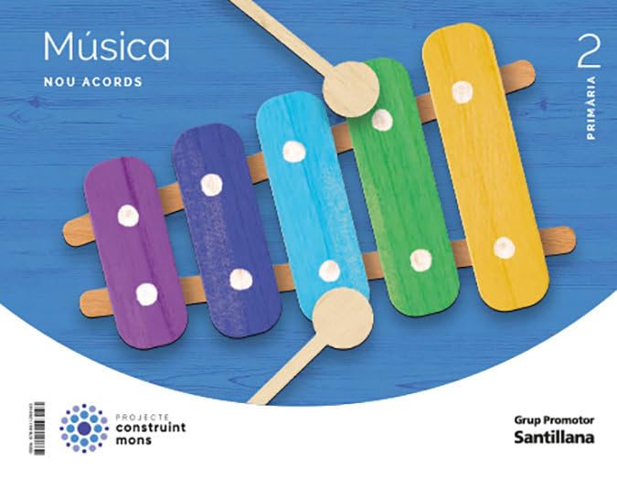 MUSICA NOU ACORDS 2 PRIMARIA CONTRUINT MONS livre de musique primaire