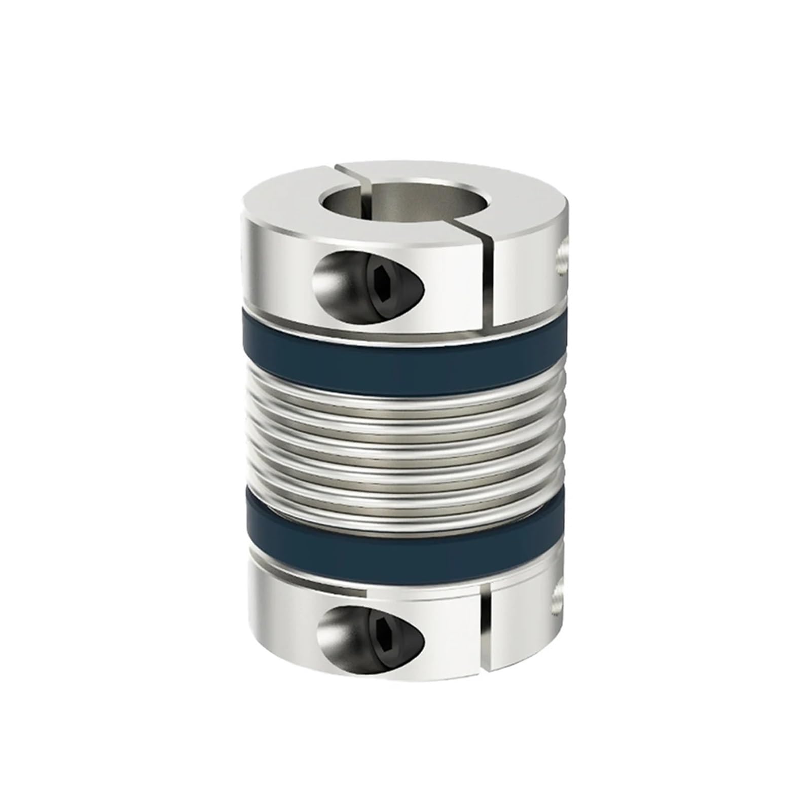 Accoppiamento albero CHBG LB B D82L100 Soffietto Accoppiatore motore flessibile Alluminio CNC Alta elasticità Giunto Stampante 3D Cardanico(LB-B-D82L100-20X26)